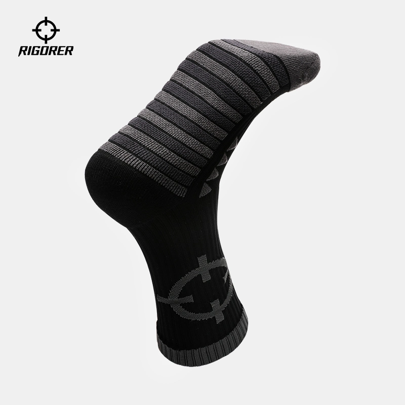 Wholesale Custom High Quality Cotton Printed Logo Crew Jacquard Men′s Sock Fashion Women Unisex Basketball Socks