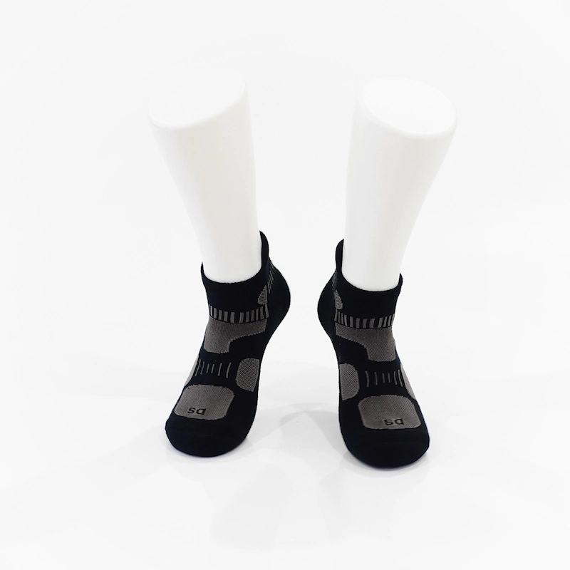 181033sk-Boat Running Athletic Ankle Mesh Unisex Socks with Heel Tab